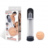 Автоматическая вакуумная помпа-мастурбатор Blowjob Auto Sucker Penis Enlarger Pump - Lux Fetish - в Грозном купить с доставкой