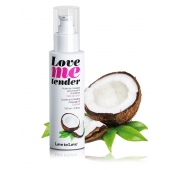 Съедобное согревающее массажное масло Love Me Tender Cocos с ароматом кокоса - 100 мл. - Love to Love - купить с доставкой в Грозном