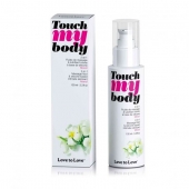 Силиконовый лубрикант 2-в-1 Touch My Body с ароматом моной - 100 мл. - Love to Love - купить с доставкой в Грозном
