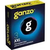 Презервативы увеличенного размера Ganzo XXL - 3 шт. - Ganzo - купить с доставкой в Грозном