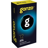 Презервативы увеличенного размера Ganzo XXL - 12 шт. - Ganzo - купить с доставкой в Грозном