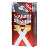 Ароматизированные презервативы Sagami Xtreme COLA - 10 шт. - Sagami - купить с доставкой в Грозном