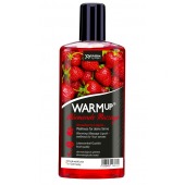 Разогревающее масло WARMup Strawberry - 150 мл. - Joy Division - купить с доставкой в Грозном