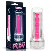 Светящийся в темноте мастурбатор 8.5 Lumino Play Masturbator - Lovetoy - в Грозном купить с доставкой