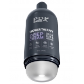 Мастурбатор в бутылке Shower Therapy Deep Cream - Pipedream - в Грозном купить с доставкой