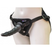 Комплект из трусиков Harness и двух насадок - 20,5 и 18 см. - LOVETOY (А-Полимер) - купить с доставкой в Грозном