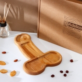 Деревянное блюдо для подачи в форме члена (32,5 х 20 х 1,7 см) - Сима-Ленд - купить с доставкой в Грозном