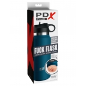 Мастурбатор-вагина в синей колбе F*ck Flask - Pipedream - в Грозном купить с доставкой
