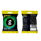 Ультратонкие презервативы Ganzo Ultra thin в мягкой упаковке - 3 шт. - Ganzo - купить с доставкой в Грозном