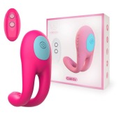 Розовое виброкольцо с пультом ДУ - I-MOON - в Грозном купить с доставкой