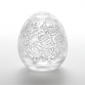 Мастурбатор-яйцо Keith Haring EGG PARTY - Tenga - в Грозном купить с доставкой