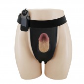 Полый вибрострапон на регулируемых трусиках Draven - 17,5 см. - Baile - купить с доставкой в Грозном