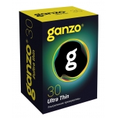 Супертонкие презервативы Ganzo Ultra thin - 30 шт. - Ganzo - купить с доставкой в Грозном
