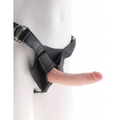 Страпон на виниловых трусиках Strap-on Harness Cock - 17,8 см. - Pipedream - купить с доставкой в Грозном