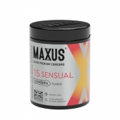 Анатомические презервативы MAXUS Sensual - 15 шт. - Maxus - купить с доставкой в Грозном