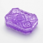 Фиолетовый мастурбатор-стимулятор Tenga Uni Amethyst - Tenga - в Грозном купить с доставкой