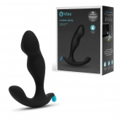Черный утяжеленный анальный стимулятор Rocker Plug - 12 см. - b-Vibe - в Грозном купить с доставкой