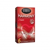 Гладкие презервативы Domino Harmony - 6 шт. - Domino - купить с доставкой в Грозном