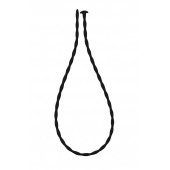 Черный уретральный массажер Glide Extra Small - 30 см. - Lola Games - купить с доставкой в Грозном