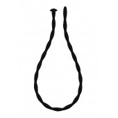 Черный уретральный массажер Glide Large - 30 см. - Lola Games - купить с доставкой в Грозном