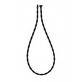 Черный уретральный массажер Glide Small - 30 см. - Lola Games - купить с доставкой в Грозном