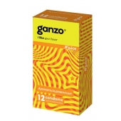 Ароматизированные презервативы Ganzo Juice - 12 шт. - Ganzo - купить с доставкой в Грозном