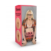 Двусторонний мастурбатор Lola Taylor - 22 см. - ФлешНаш - в Грозном купить с доставкой
