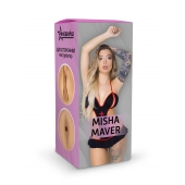 Двусторонний мастурбатор Misha Maver - 22 см. - ФлешНаш - в Грозном купить с доставкой