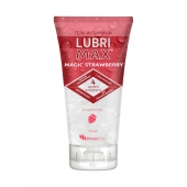 Интимный гель-смазка на водной основе Lubrimax Magic Strawberry - 75 мл. - ИнтелБИО - купить с доставкой в Грозном
