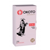 Тонкие презервативы OKOTO Ultra Thin - 12 шт. - Sitabella - купить с доставкой в Грозном