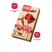Презервативы Elasun Strawberry с аромато клубники - 10 шт. - Elasun - купить с доставкой в Грозном