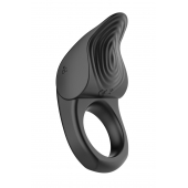 Черное эрекционное виброкольцо Vibro Lust Ring - MALESATION - в Грозном купить с доставкой