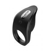 Черное эрекционное виброкольцо Vibro Lust Ring - MALESATION - в Грозном купить с доставкой