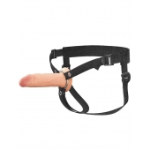 Полый страпон на ремнях 6’’ Hollow Silicone Strap-on - Pipedream - купить с доставкой в Грозном