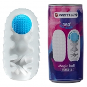 Мастурбатор с шариком внутри Magic ball - Baile - в Грозном купить с доставкой