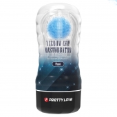 Прозрачный текстурированный мастурбатор Vacuum Cup Masturbator Planet - Baile - в Грозном купить с доставкой