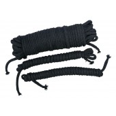 Чёрные хлопковые верёвки для бондажа - Orion - купить с доставкой в Грозном