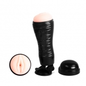 Мастурбатор-вагина Flora с присоской в основании - Baile - в Грозном купить с доставкой