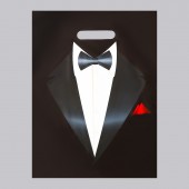 Пакет «Смокинг» полиэтиленовый с вырубной ручкой (30х40 см) - UPAK LAND - купить с доставкой в Грозном