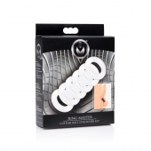 Комплект из 6 прозрачных эрекционных колец Ring Master Custom Ball Stretcher Kit - XR Brands - в Грозном купить с доставкой