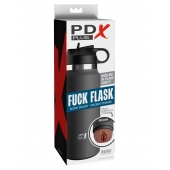 Смуглый мастурбатор-вагина в корпусе-бутылке F*ck Flask - Pipedream - в Грозном купить с доставкой