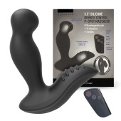 Черный вибромассажер простаты 3,5’’ Remote Control P-spot Massager - 12,5 см. - Erokay - в Грозном купить с доставкой