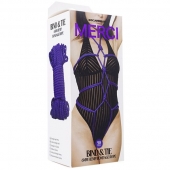 Фиолетовая верёвка для связывания и фиксации Bind Tie - 15,24 м. - Doc Johnson - купить с доставкой в Грозном