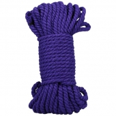 Фиолетовая верёвка для связывания и фиксации Bind Tie - 15,24 м. - Doc Johnson - купить с доставкой в Грозном