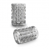 Прозрачная насадка с бороздками STAY HARD COCK SLEEVE 04 CLEAR - Blush Novelties - в Грозном купить с доставкой