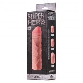 Фаллоудлинитель SUPER HERO Dewil - 17,5 см. - Lola Games - в Грозном купить с доставкой
