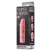 Фаллоудлинитель SUPER HERO Sex Machine - 15,5 см. - Lola Games - в Грозном купить с доставкой
