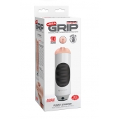 Мастурбатор-вагина Extreme Toyz Mega Grip Vibrating Stroker Mouth - Pipedream - в Грозном купить с доставкой
