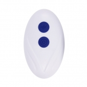 Синее эрекционное виброкольцо с клиторальной подушечкой и пультом ДУ Adjustable Fun Ring - Zero Tolerance - в Грозном купить с доставкой