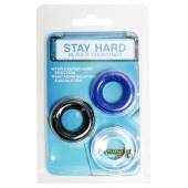 Набор из 3 эрекционных колец без рельефа - Boys of Toys - в Грозном купить с доставкой